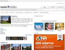 Tablet Screenshot of nasecesko.cz